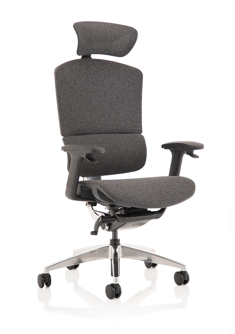 Ergo Click Plus Posture Chair - Charcoal Fabric - NWOF
