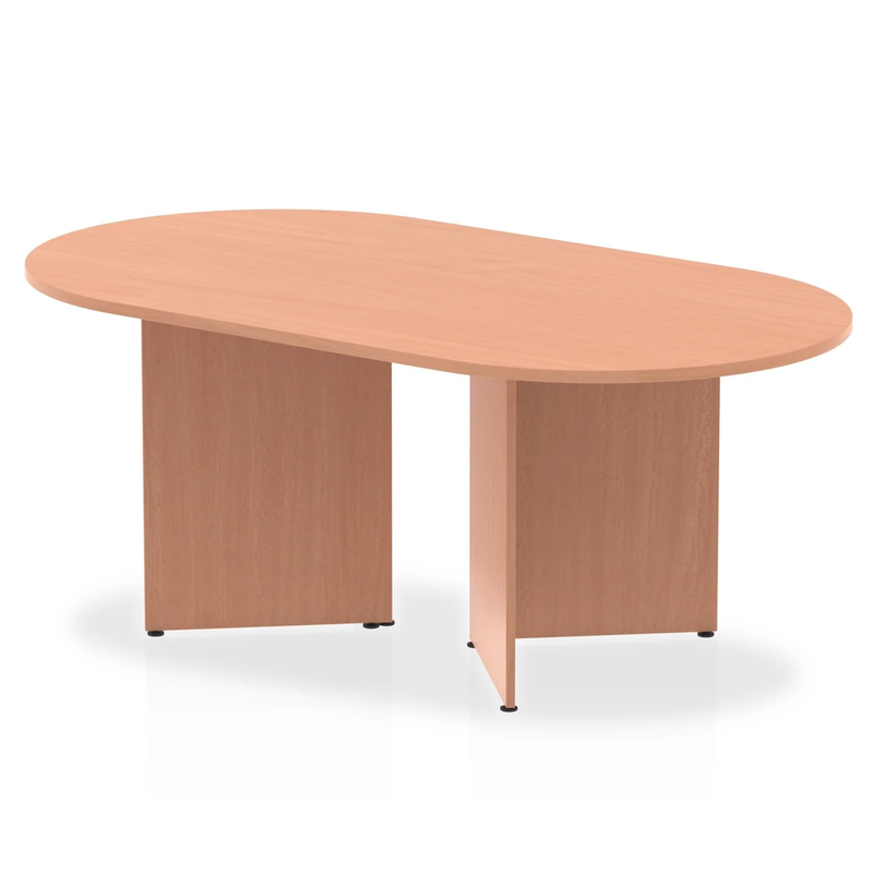 Impulse Boardroom Table Arrowhead Leg - Beech - NWOF