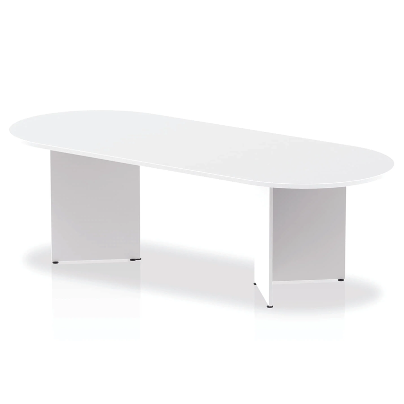 Impulse Boardroom Table Arrowhead Leg - White - NWOF