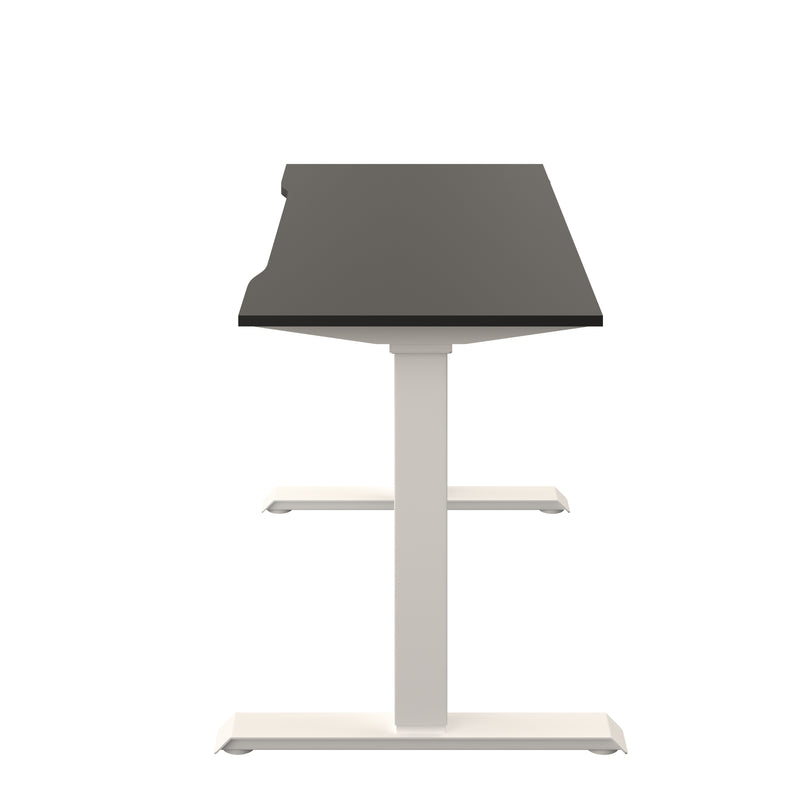 Ökoform Miniöko-Up Height Adjustable Heated Desk - Black - NWOF