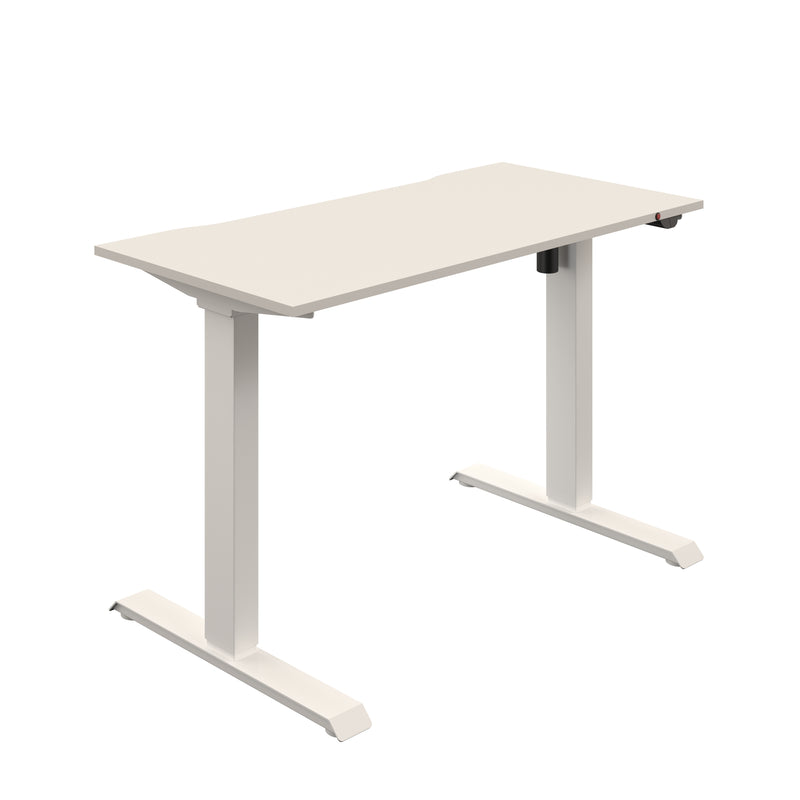 Ökoform Miniöko-Up Height Adjustable Heated Desk - White - NWOF