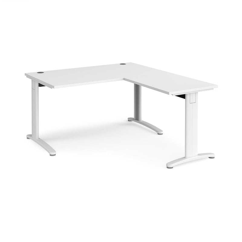 TR10 Desk With Return - White - NWOF