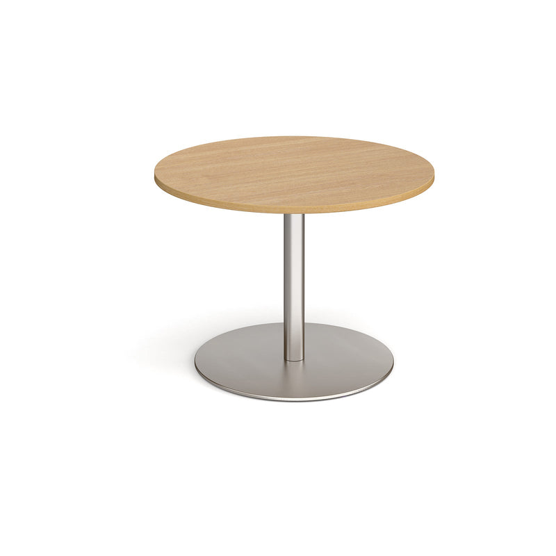 Eternal Circular Boardroom Table - Oak - NWOF