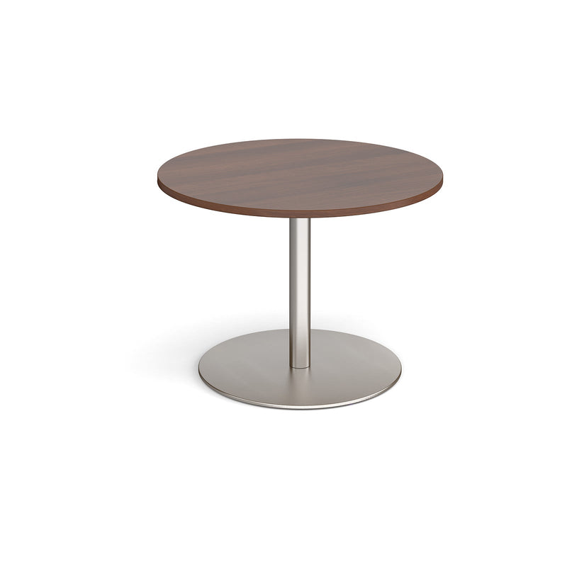 Eternal Circular Boardroom Table - Walnut - NWOF