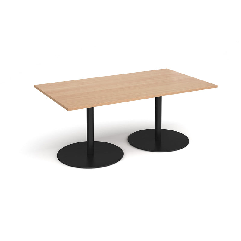 Eternal Rectangular Boardroom Table - Oak - NWOF