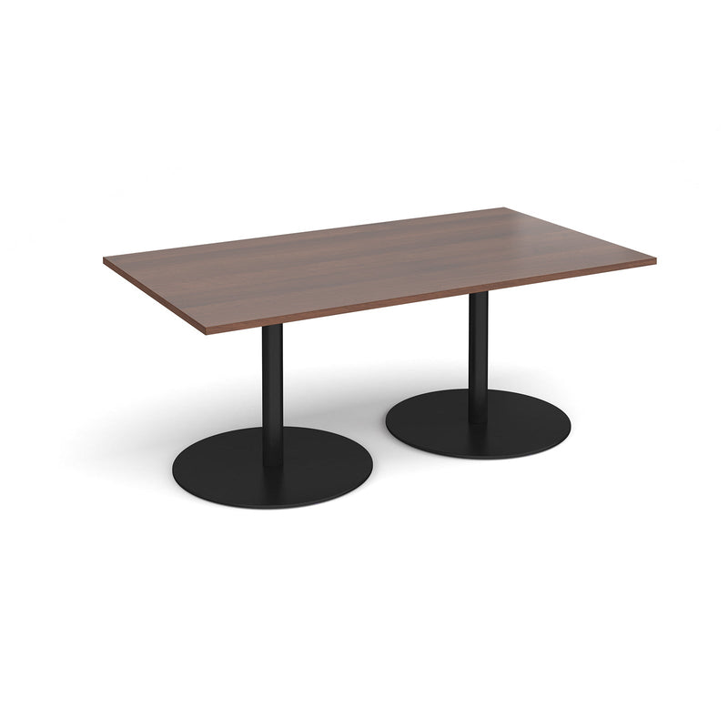 Eternal Rectangular Boardroom Table - Walnut - NWOF