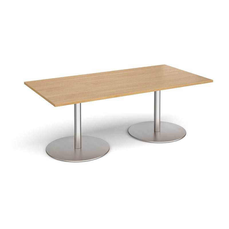 Eternal Rectangular Boardroom Table - Oak - NWOF