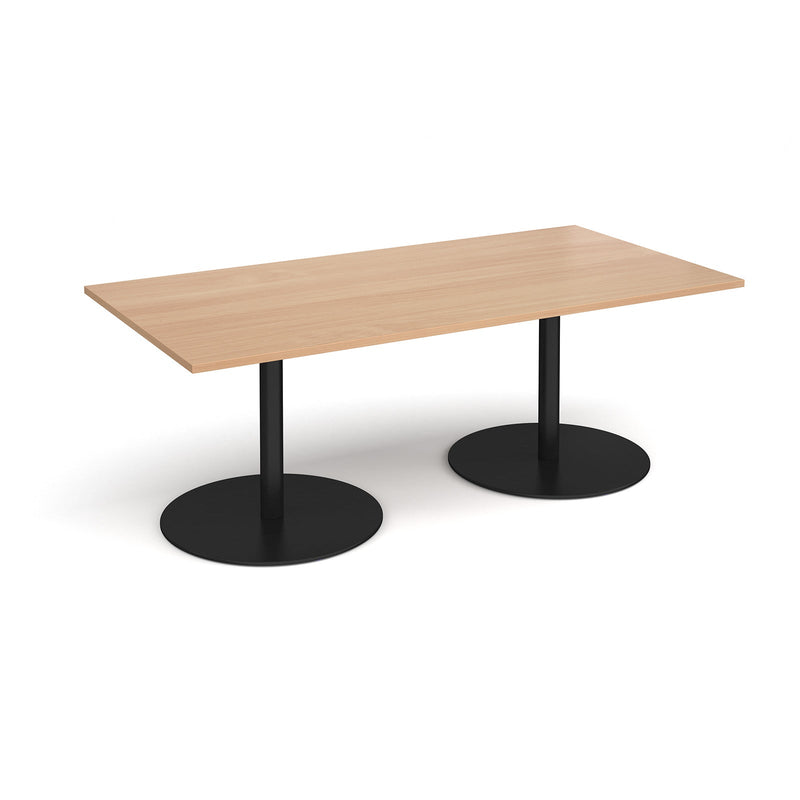 Eternal Rectangular Boardroom Table - Beech - NWOF