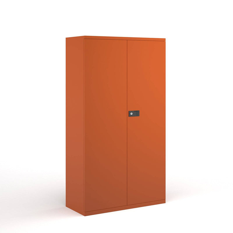 Steel Contract Cupboard - Orange - NWOF