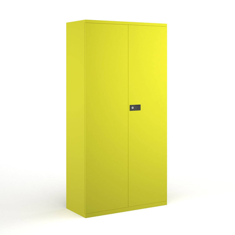Steel Contract Cupboard - Yellow - NWOF