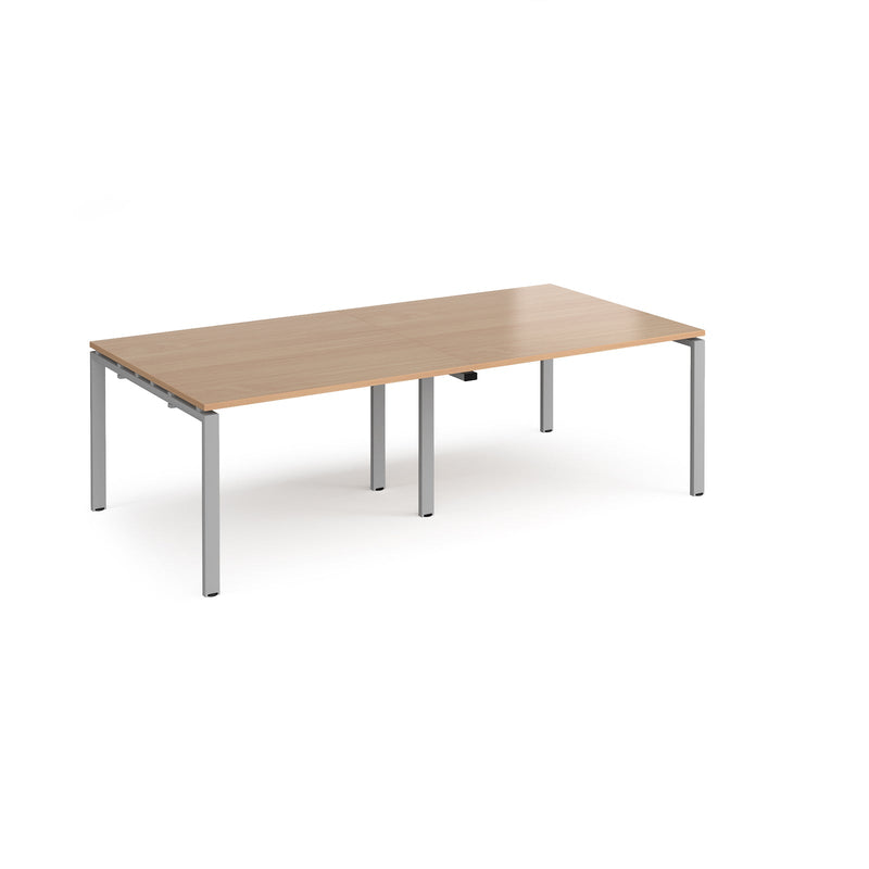 Adapt Rectangular Boardroom Table - Beech - NWOF