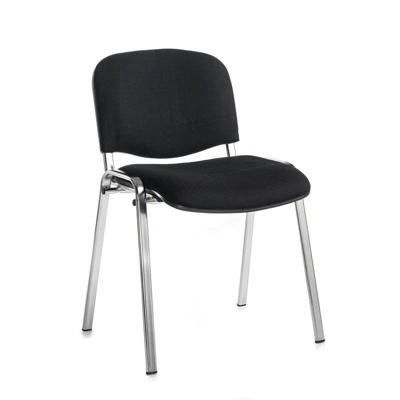 Taurus Stackable Meeting Room Chair With Chrome Frame - NWOF