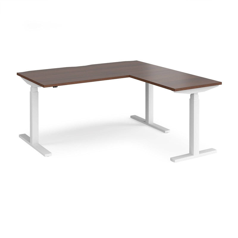 Elev8 Touch Sit-Stand Desk With 800mm Return - 1600mm - NWOF