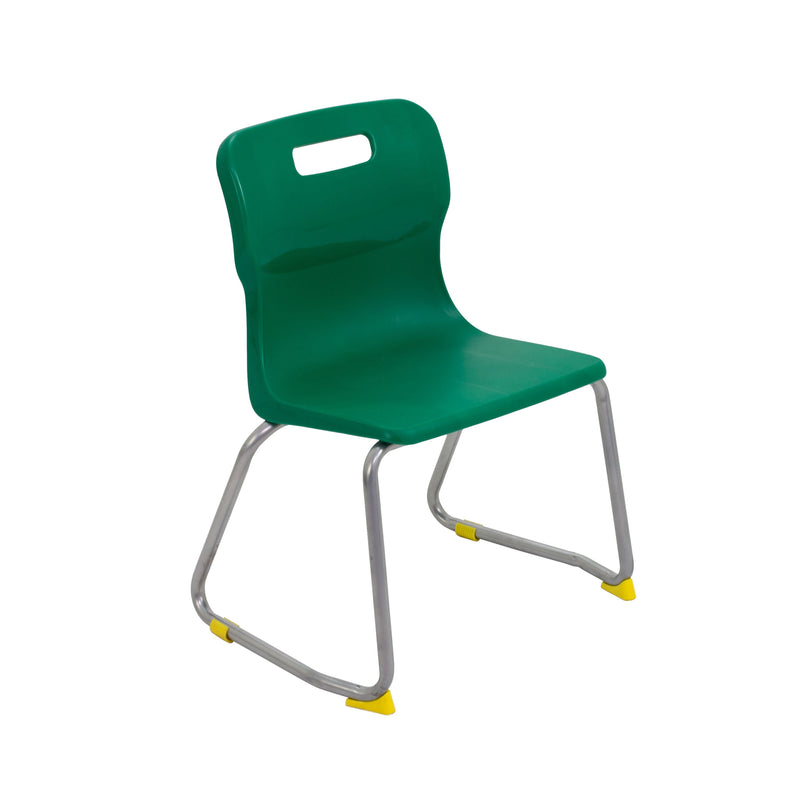 Titan Skid Base Classroom Chair Size 3 (6-8 Years) - NWOF