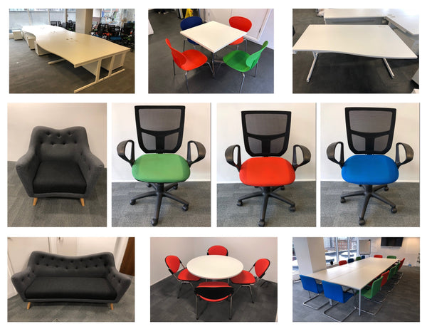 Furniture - Latest Arrivals - White Wave Desks, Mesh Chairs, Reception Furniture, Meeting Room Furniture and more
