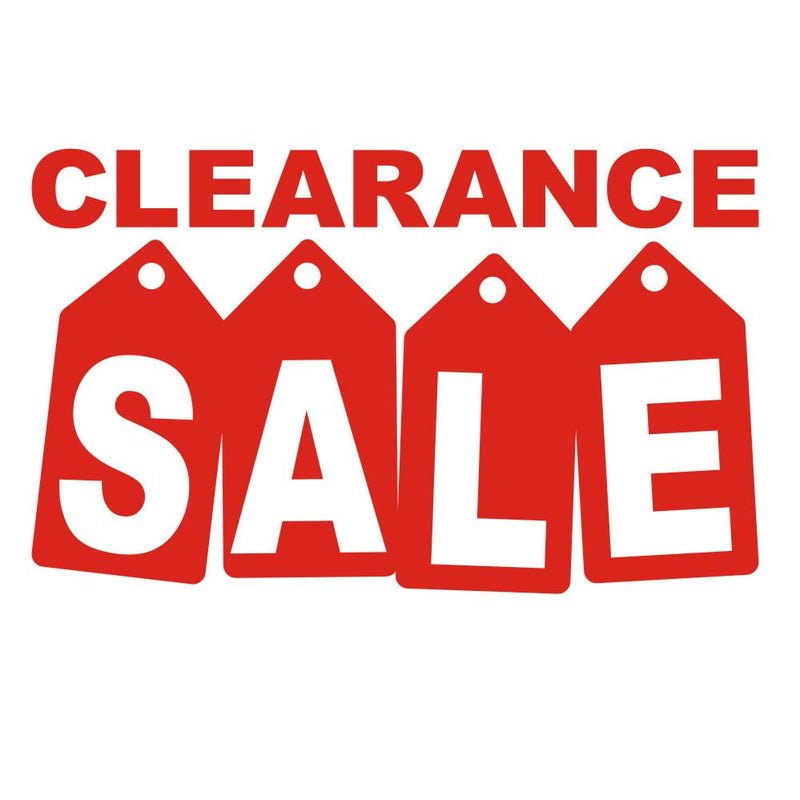 Text - Clearance Collection Added to Online Shop