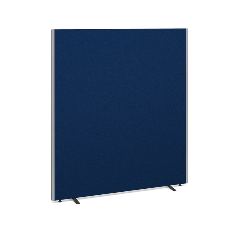 Floor Standing Fabric Screen - Blue - Flogit2us.com