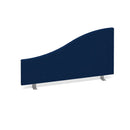 Wave Desktop Fabric Screen - Blue - Flogit2us.com
