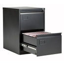 Bisley Contract Steel Filing Cabinet - Black - NWOF
