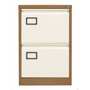Bisley Contract Steel Filing Cabinet - Coffee & Cream - NWOF