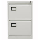Bisley Contract Steel Filing Cabinet - Goose Grey - NWOF
