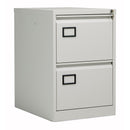 Bisley Contract Steel Filing Cabinet - Goose Grey - NWOF