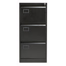 Bisley Contract Steel Filing Cabinet - Black - NWOF