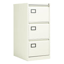 Bisley Contract Steel Filing Cabinet - White - NWOF