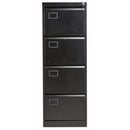 Bisley Contract Steel Filing Cabinet - Black - NWOF