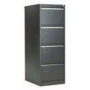 Bisley Contract Steel Filing Cabinet - Black - NWOF