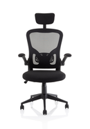 Ace Executive Mesh Chair With Folding Arms - NWOF