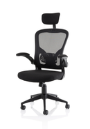 Ace Executive Mesh Chair With Folding Arms - NWOF