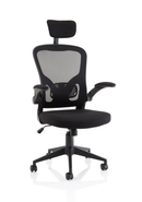 Ace Executive Mesh Chair With Folding Arms - NWOF