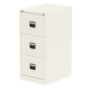 QUBE by Bisley Filing Cabinet - White - Flogit2us.com