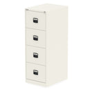 QUBE by Bisley Filing Cabinet - White - Flogit2us.com