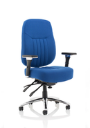 Barcelona Deluxe Fabric Operator Chair - NWOF