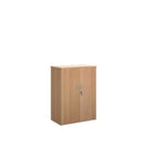 Universal Double Door Cupboard - Beech - Flogit2us.com