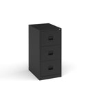 Steel Contract Filing Cabinet - Black - Flogit2us.com
