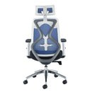 Maldini High Back Mesh Chair - Blue - NWOF
