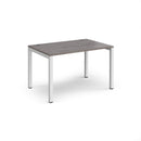 Connex Single Desk - Grey Oak - NWOF
