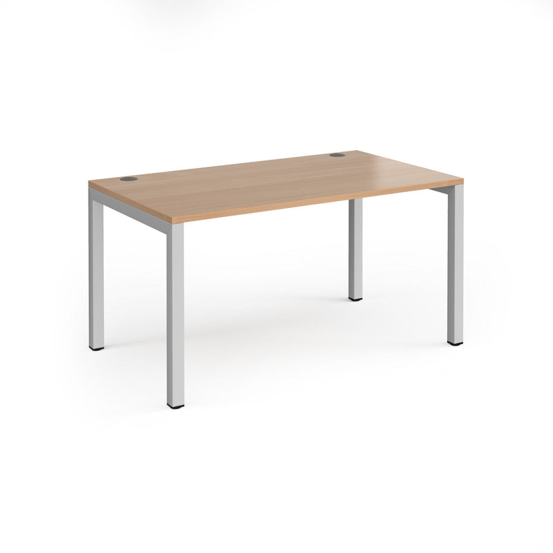 Connex Single Desk - Beech - NWOF