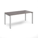 Connex Single Desk - Grey Oak - NWOF