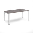 Connex Single Desk - Grey Oak - NWOF