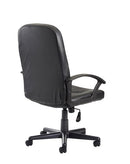 Cavalier High Back Leather Faced Managers Chair (Special Offer) - Flogit2us.com