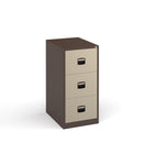 Steel Contract Filing Cabinet - Coffee & Cream - Flogit2us.com