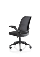 Crew Task Operator Mesh Chair With Folding Arms - NWOF