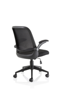 Crew Task Operator Mesh Chair With Folding Arms - NWOF