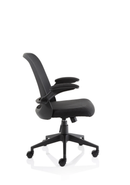 Crew Task Operator Mesh Chair With Folding Arms - NWOF