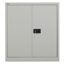 Bisley Steel Contract Cupboard - Goose Grey - NWOF