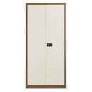 Bisley Steel Contract Cupboard - Coffee & Cream - NWOF